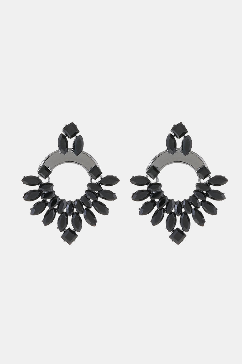 Rhinestone Dangle Earrings | AdoreStarr
