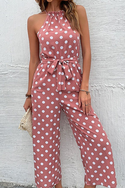 Polka Dot Jumpsuit | AdoreStarr