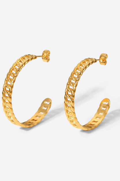 Crushing On You Hoop Earrings | AdoreStarr