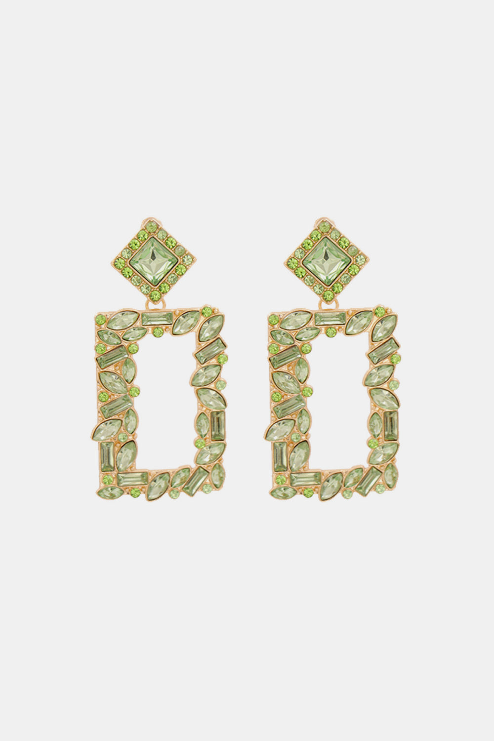 Square Shape Dangle Earrings | AdoreStarr