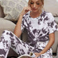 Tie-Dye Tee and Joggers Lounge Set | AdoreStarr