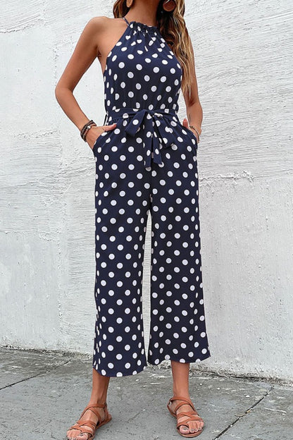 Polka Dot Jumpsuit | AdoreStarr