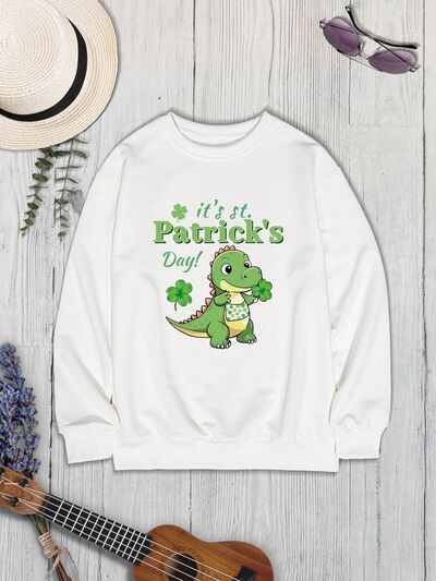 IT'S ST. PATRICK'S DAY Graphic Sweatshirt | AdoreStarr
