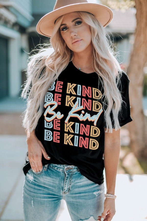 BE KIND Graphic Tee | AdoreStarr