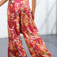 Printed High-Rise Tied Culottes | AdoreStarr
