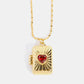 Heart Box Pendant Necklace | AdoreStarr