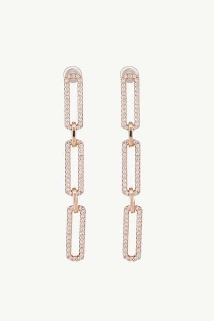 Chunky Chain Drop Earrings | AdoreStarr