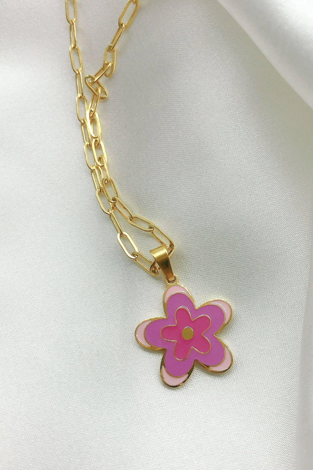 Flower Pendant Necklace | AdoreStarr