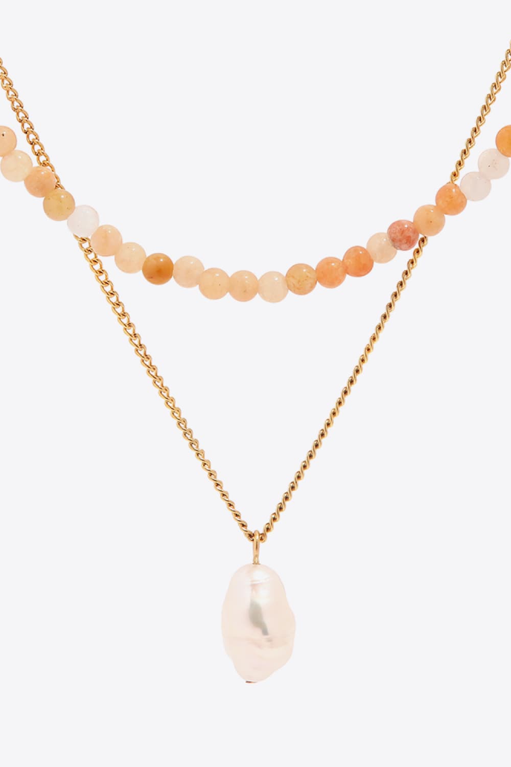 Double-Layered Pendant Necklace | AdoreStarr