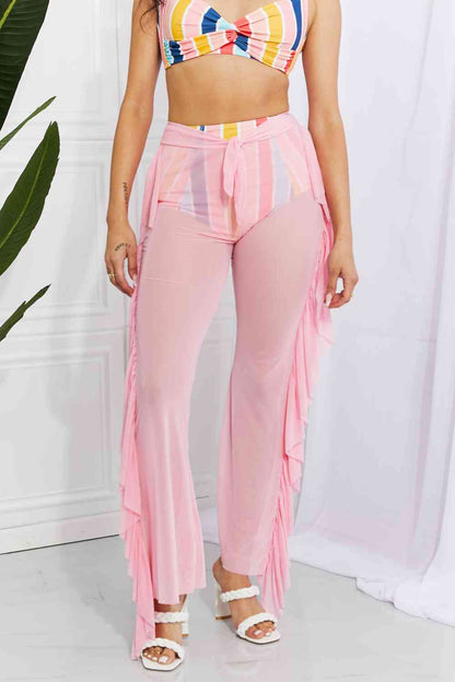 Take Me To The Beach Mesh Cover-Up Pants | AdoreStarr