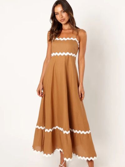 Spaghetti Strap Maxi Dress | AdoreStarr