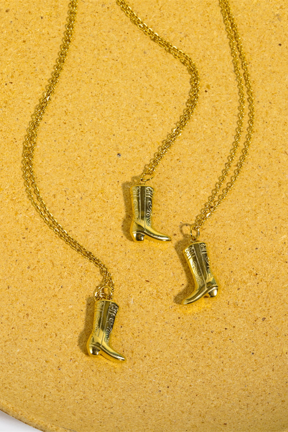 Cowboy Boot Pendant Necklace | AdoreStarr
