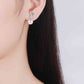 Pearl Moissanite Stud Earrings | AdoreStarr