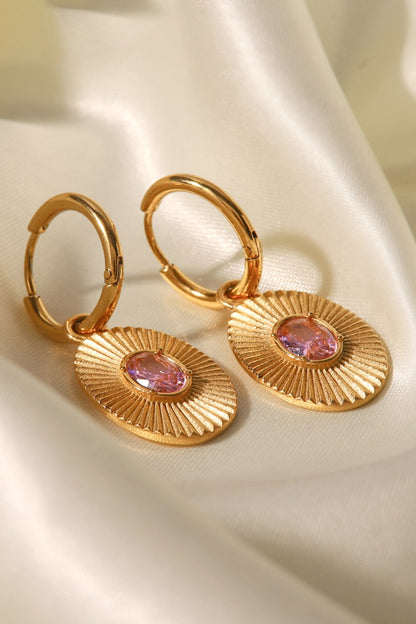 Oval Dangle Earrings | AdoreStarr