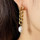 Pearl Asymmetrical Earrings | AdoreStarr