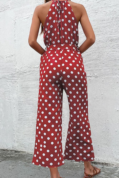 Polka Dot Jumpsuit | AdoreStarr