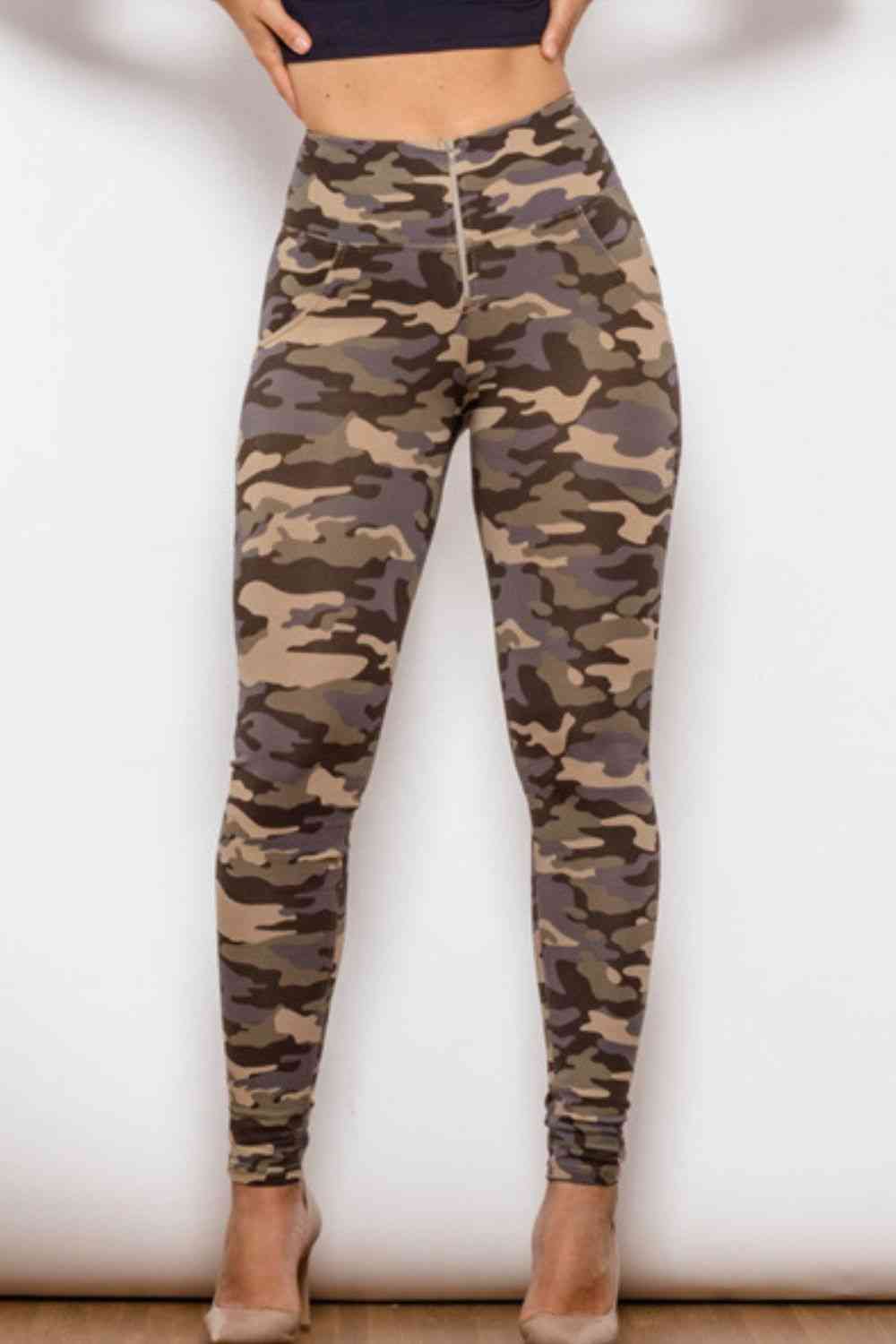 Camouflage Print Jeans | AdoreStarr