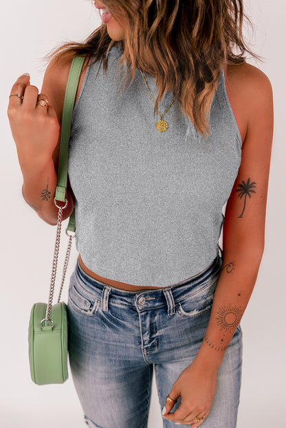 Round Neck Tank Top | AdoreStarr