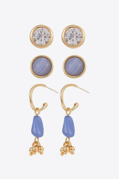 Stone Drop Earrings | AdoreStarr