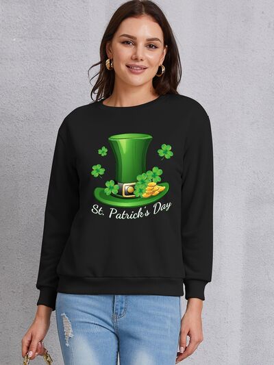 ST. PATRICK'S DAY Dropped Shoulder Sweatshirt | AdoreStarr