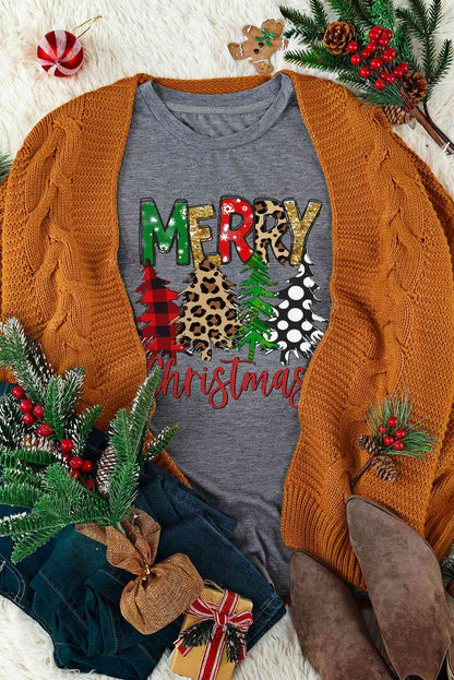 MERRY CHRISTMAS Graphic T-Shirt | AdoreStarr