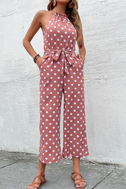 Polka Dot Jumpsuit | AdoreStarr