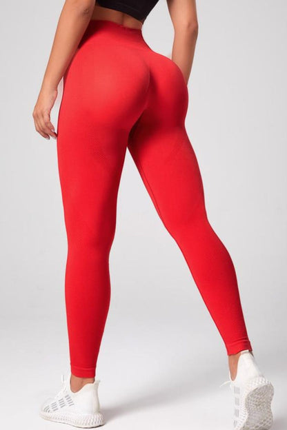 High Waistband Long Active Pants | AdoreStarr