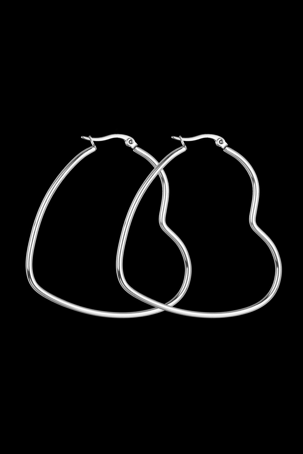 Heart Stainless Steel Earrings | AdoreStarr