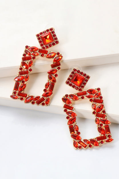 Square Shape Dangle Earrings | AdoreStarr